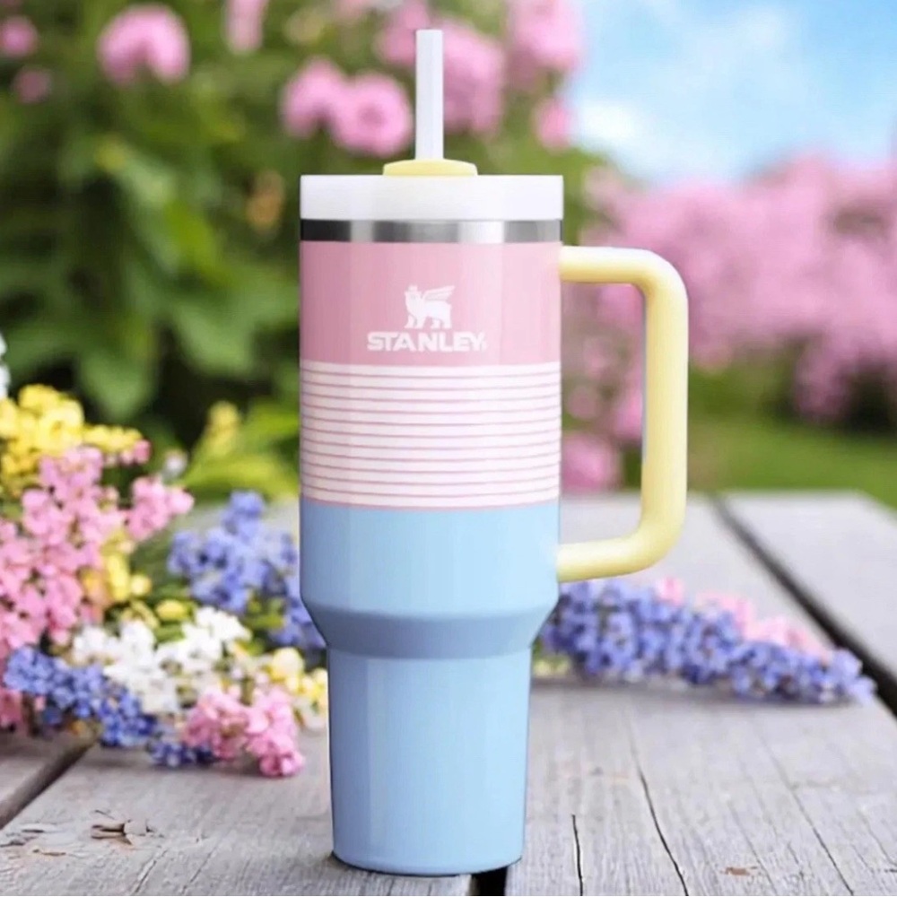 NEW Stanley Pastel Pop Easter 40oz Quencher H2.0 Tumbler Limited Edition